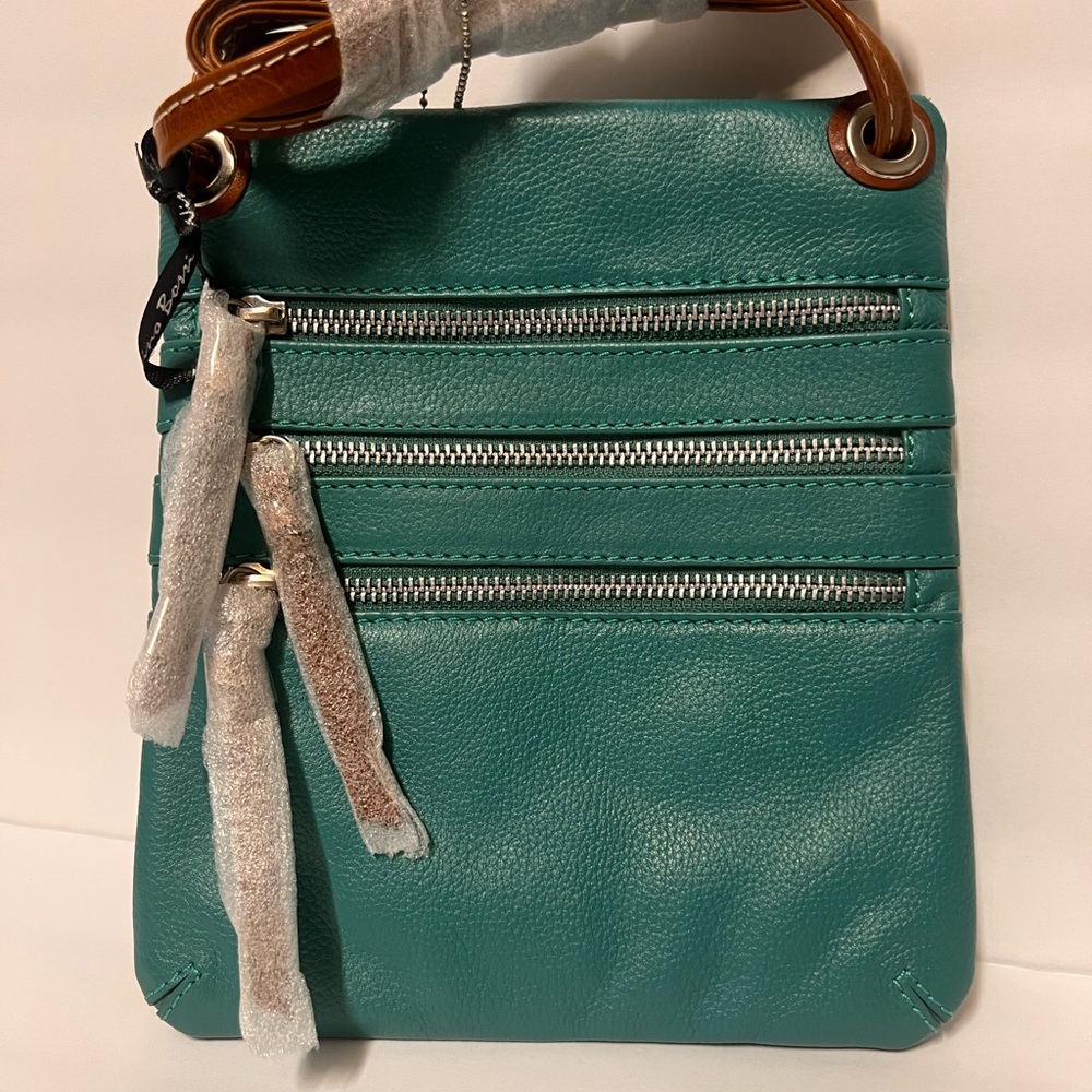 NEW Turquoise Nino Bossi Mini Me Crossbody